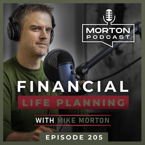 Podcast Cover Art: Morton Financial Advice Design by Chikiboom