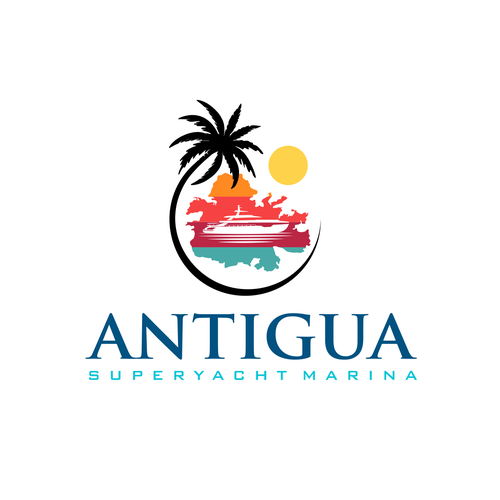 Logo for Antigua Superyacht Marina Design by odraude_me™