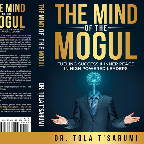 The Mind of the Mogul book cover Design by Bigpoints