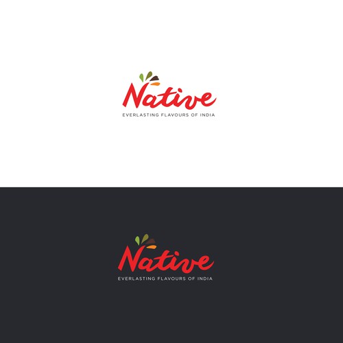 Logo for Food and beverage company focused on selling indigenous food products from all over India-ontwerp door unique72