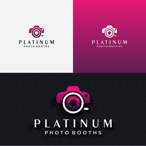 photo booth logo design