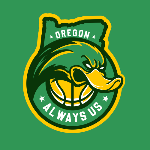 Basketball Logo for Always Us - Your Winning Logo Featured on Major Sports Network Design by WADEHEL