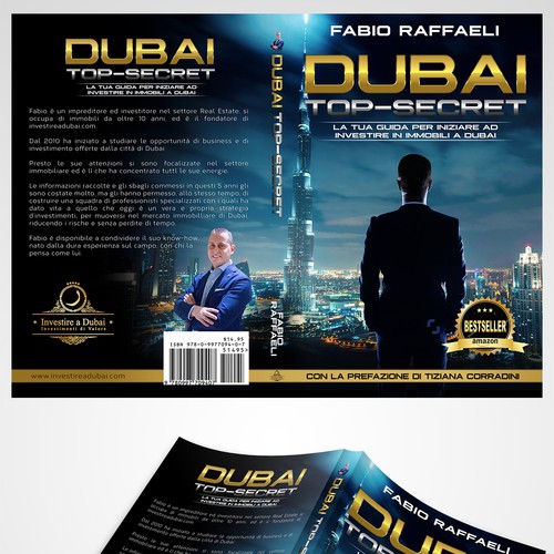 "Copertina libro: Dubai Top-Secret" winning Signage
