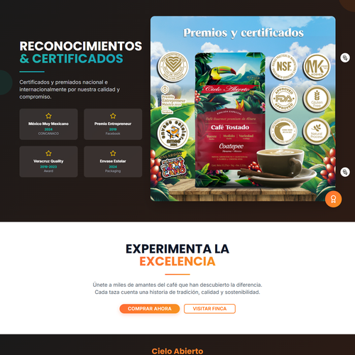 Web page design contest entry by ForAbe-Art