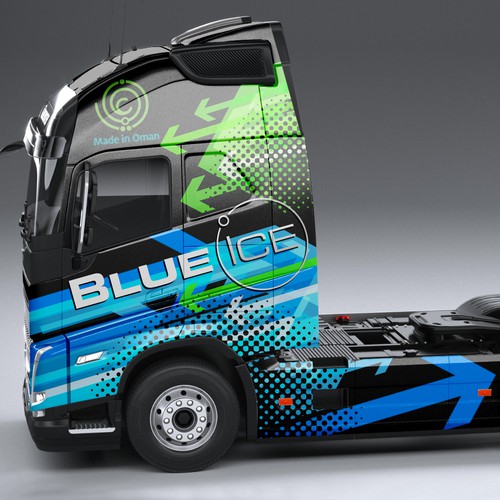 Wrapping Design for an Eco-Friendly Truck Design by ssrihayak