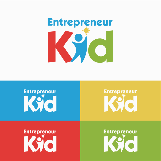 Create a Logo for the 'Entrepreneur Kid' Children's Book Series Logo