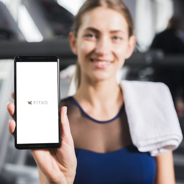 Design by Ifandy Kaasib titled "FiTKO logo minimalist."