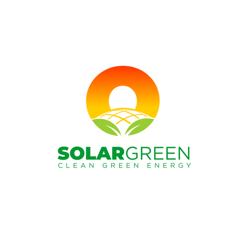 Logo for solar retailer, SolarGreen Réalisé par The Perfect Symbols