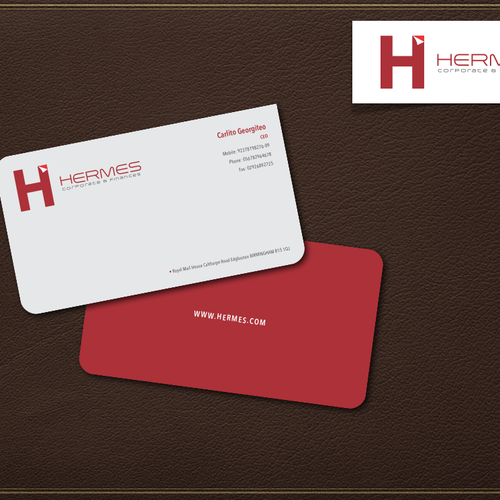 Help hermes corporate & finances with a new logo and business card, Logo & business  card contest