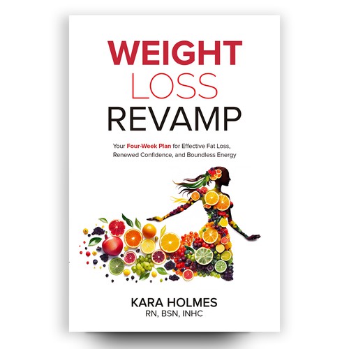 Design an eye-grabbing, compelling cover for a book on lasting weight loss Design by libzyyy