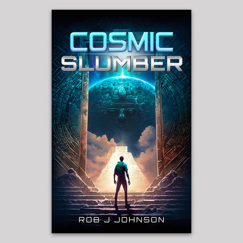 Cover design for Scifi book "Cosmic Slumber" Design by ydesignz