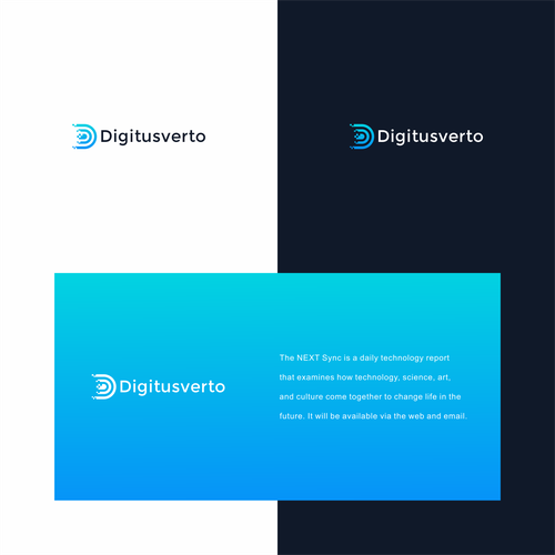 Aspiring and Inspirational logo for a Digital Transformation company Diseño de IvanZfan