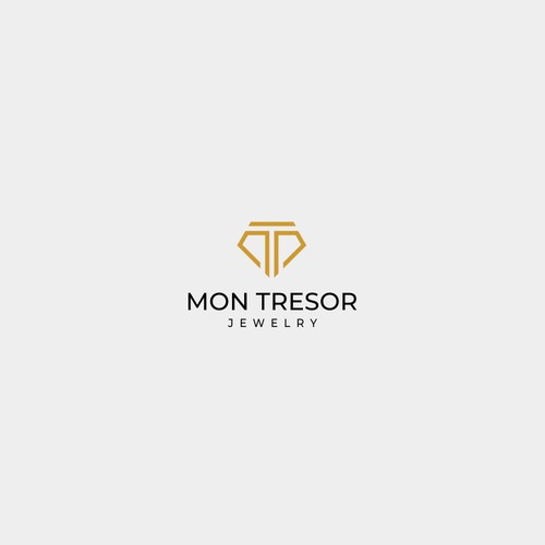 Unique Jewellery brand logo design Design by The Miracle✨