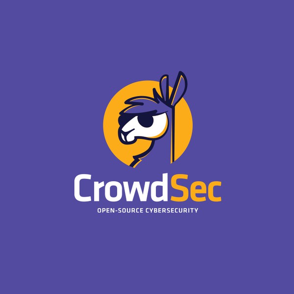 Powerful logo for a new opensource cybersecurity startup