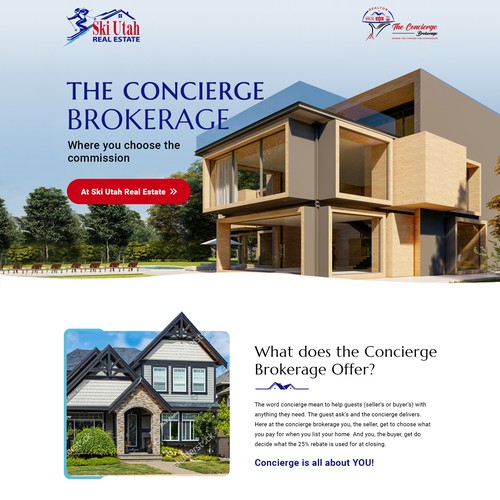 The concierge brokerage website Design réalisé par Atul-Arts