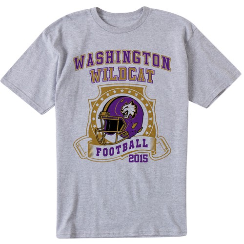 Washington Wildcat Football, 2015 | T-shirt contest