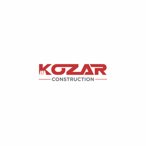 Simple Construction Company Logo with Creativity Design von Kinong21