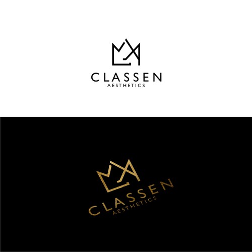 Help me get the perfect modern sophisticated logo for my new business in beauty aesthetics Design by Lemonetea design
