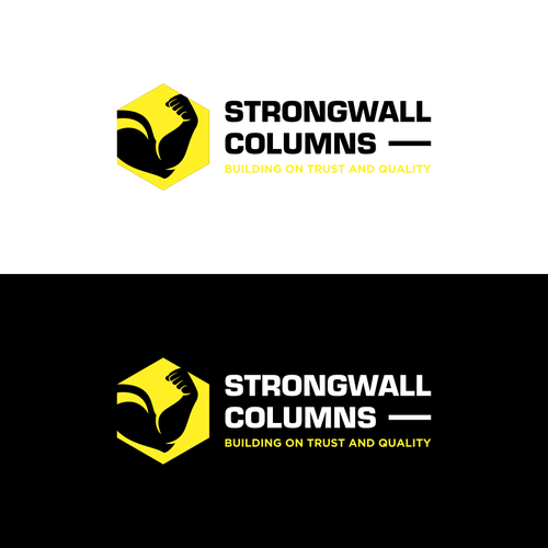 Design a strength related logo to promote strong columns Design by MK.n