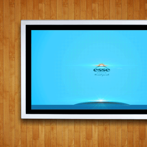 Designing a Digital Sign Template for Esse Health's new Digital Signage Project Design by Exariva