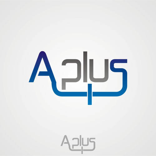 logo for APlus (Australian Professional Lines Underwriting SpecialistsP Design by iipz