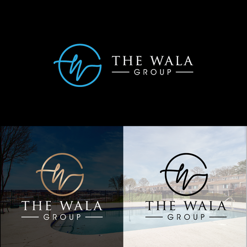 "The Wala Group" REAL ESTATE AGENT LOGO!! Design by Per CikSa