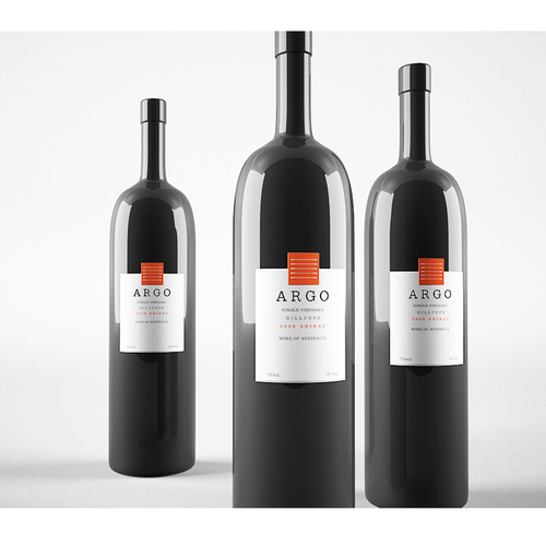 Sophisticated new wine label for premium brand Diseño de Forever.Studio