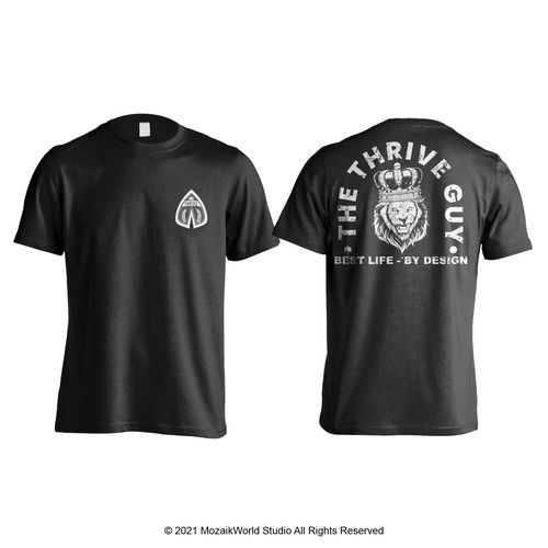 Thrive T shirt brand designs Design by mozaikworld