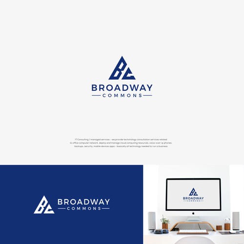 Broadway Commons Professional Services Building Logo Design Design by avale