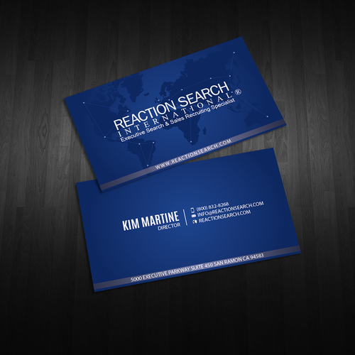 Design Create a new Business Card design for an Executive Search Company di An'