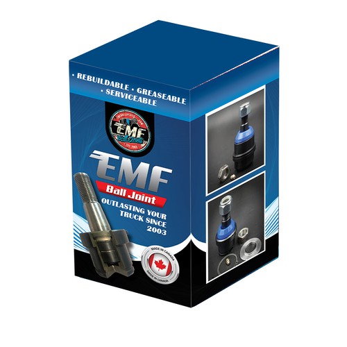 Artwork Design for Automotive Ball Joint Packaging Design by TheThreeMedia