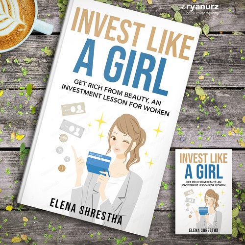 Book Cover for Teaching Girls to Invest Design by ryanurz