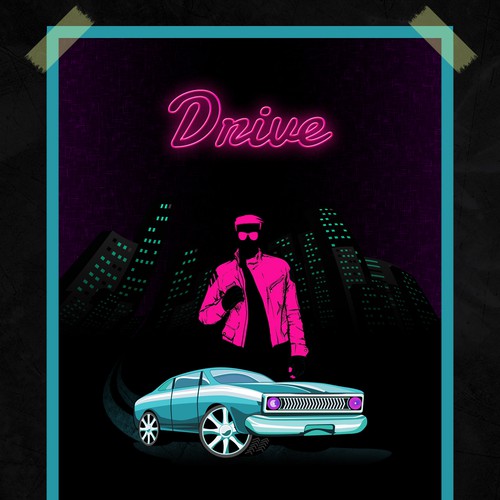 Create your own ‘80s-inspired movie poster! Design by MartinCS