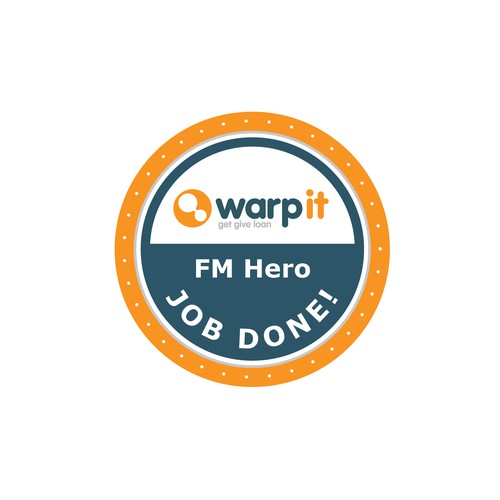 Design a pin badge for the service team!! Design von bor6es
