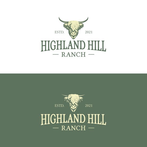 Logo and Social Design for Highland Hill Ranch. Design réalisé par a_nomali