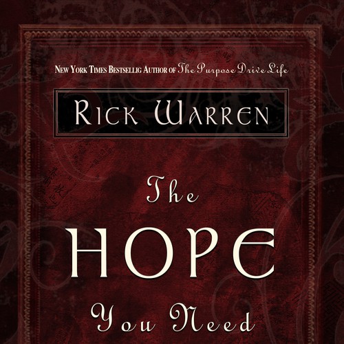 wordlemanさんのDesign Rick Warren's New Book Coverデザイン