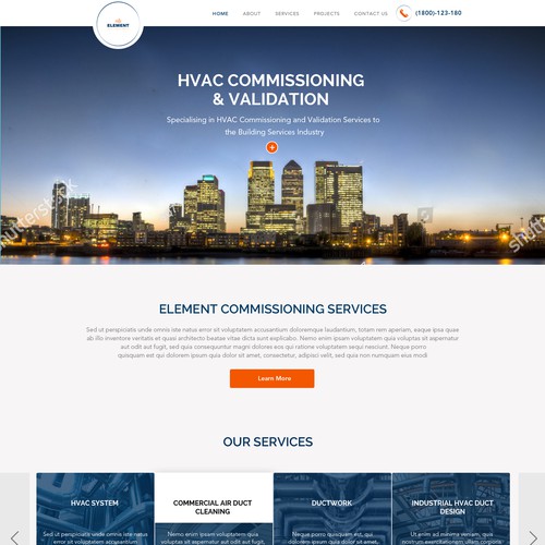 Web page design contest entry by Shubh_cr8ve