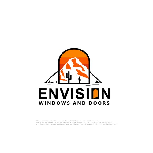 Design a modern eye-catching logo Window/Door company. Lets go! Design by designedbyjeriz▲