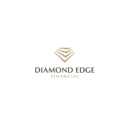 Create an elegant, understated luxury logo for Diamond Edge Financial Design by Lazar Bogicevic