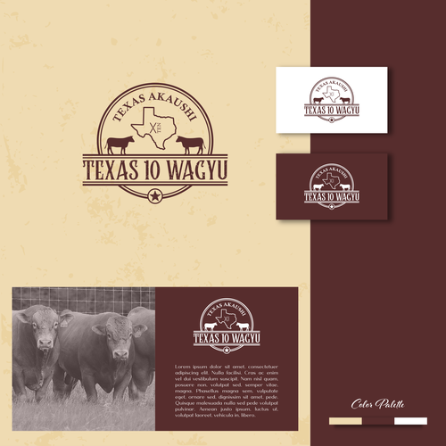 cutom wagyu beef packaging Design by Direwolf Design