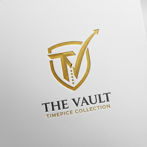 The Vault | Timepiece Collection Logo Contest Design by merajhossain