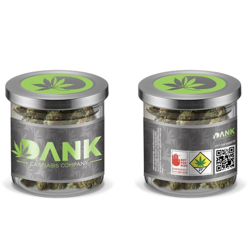 Marijuana packaging design Design by fernandoDLV