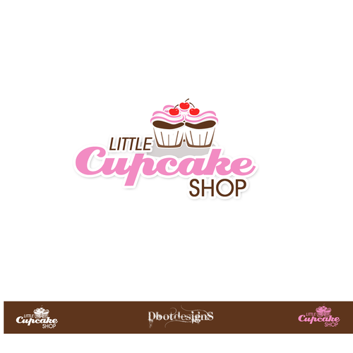 LOGO-  for  CUPCAKE  BAKERY Design réalisé par Daylite Designs ©