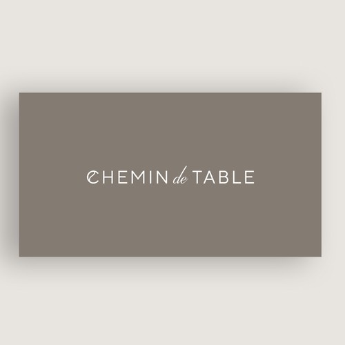 Elegant and modern logo for our website specialised in table cutlery Design von Bojana.