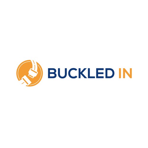 Student transportation company needs to get Buckled In to a new logo. Diseño de sriredjeki