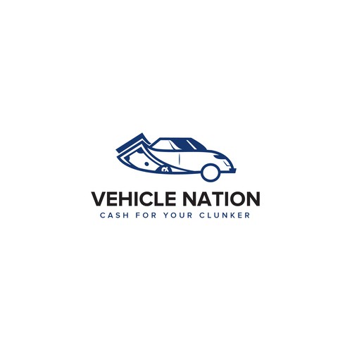 Vehicle Nation Seeks Logo For Junk Car Business. Design by smitadesign