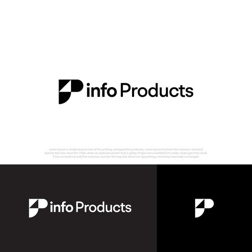 InfoProducts.com - Logo & Branding Design by CreCreature