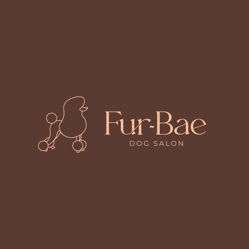 Design a logo/branding for Fur-Bae (slogan: Before Anything Else) luxury dog wellness/lifestyle biz Design by Lee Chatte
