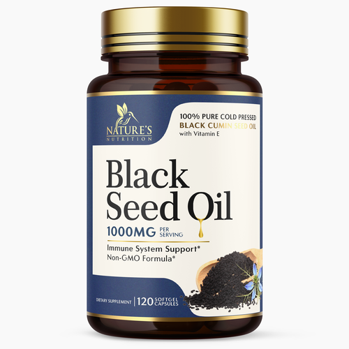Designs | Natural Black Seed Oil Design Needed for Nature's Nutrition ...