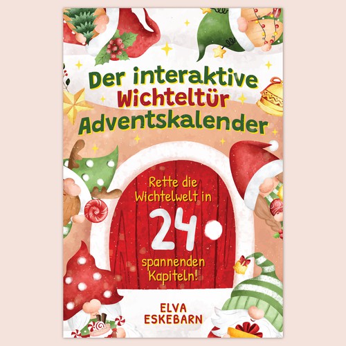Designs | Children Christmas Book Advent Calender | Book cover contest